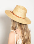 Wyeth Harley Wheat Straw Sun Hat - Natural