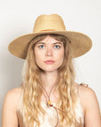 Wyeth Harley Wheat Straw Sun Hat - Natural