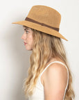 Wyeth Sedona Straw Panama - Camel