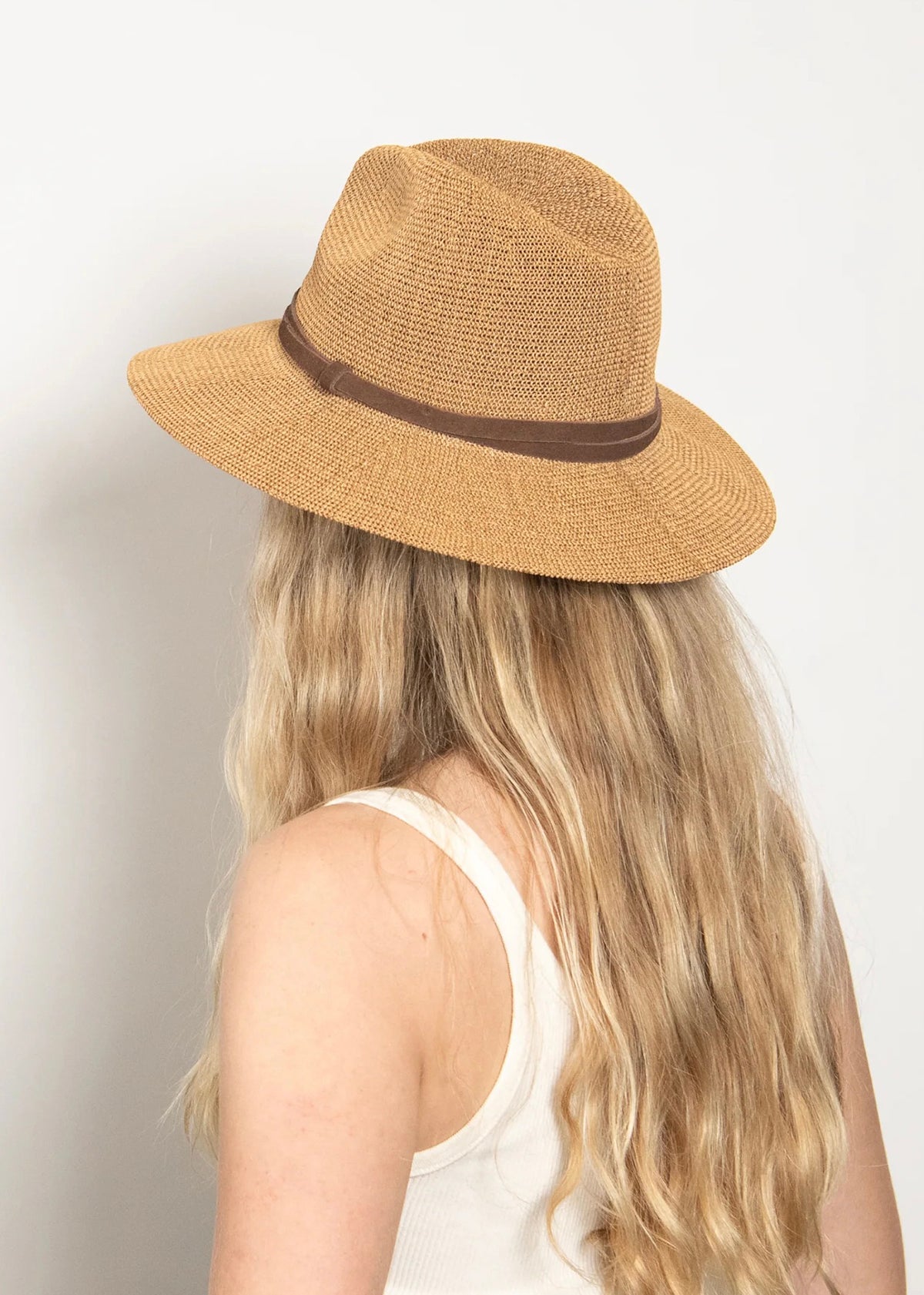 Wyeth Sedona Straw Panama - Camel