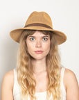 Wyeth Sedona Straw Panama - Camel