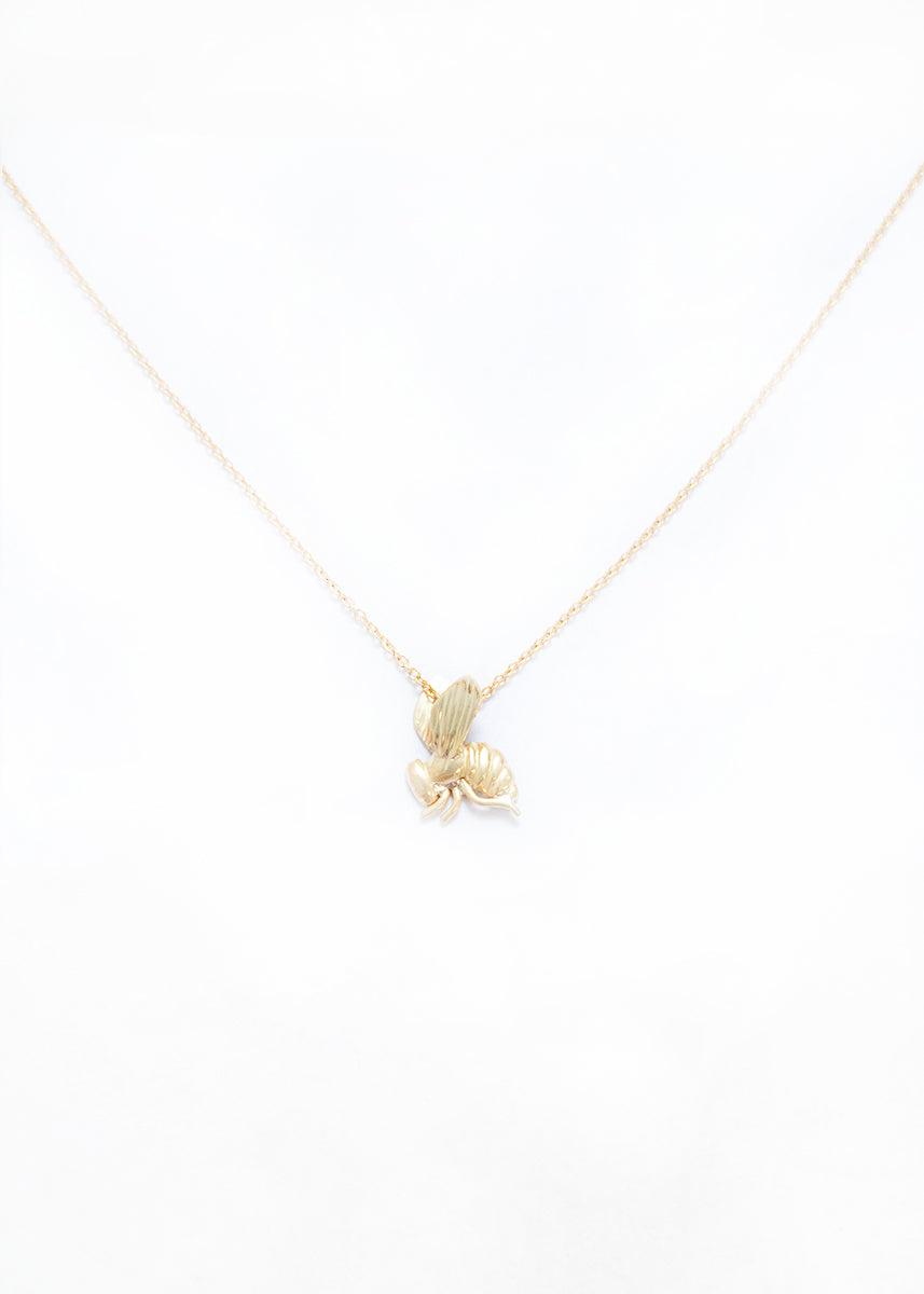 I Love My Jaipur Flying Bee Pendant